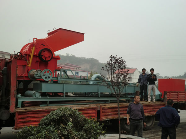 Metal crusher delivery site