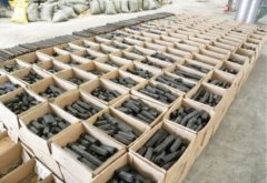 Finished product of charcoal charcoal machine production